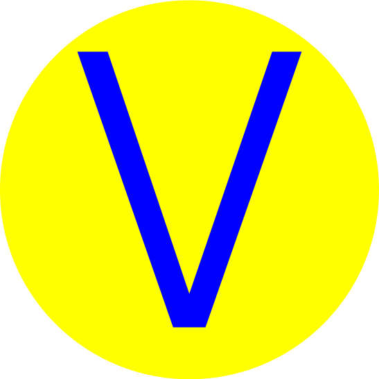 V